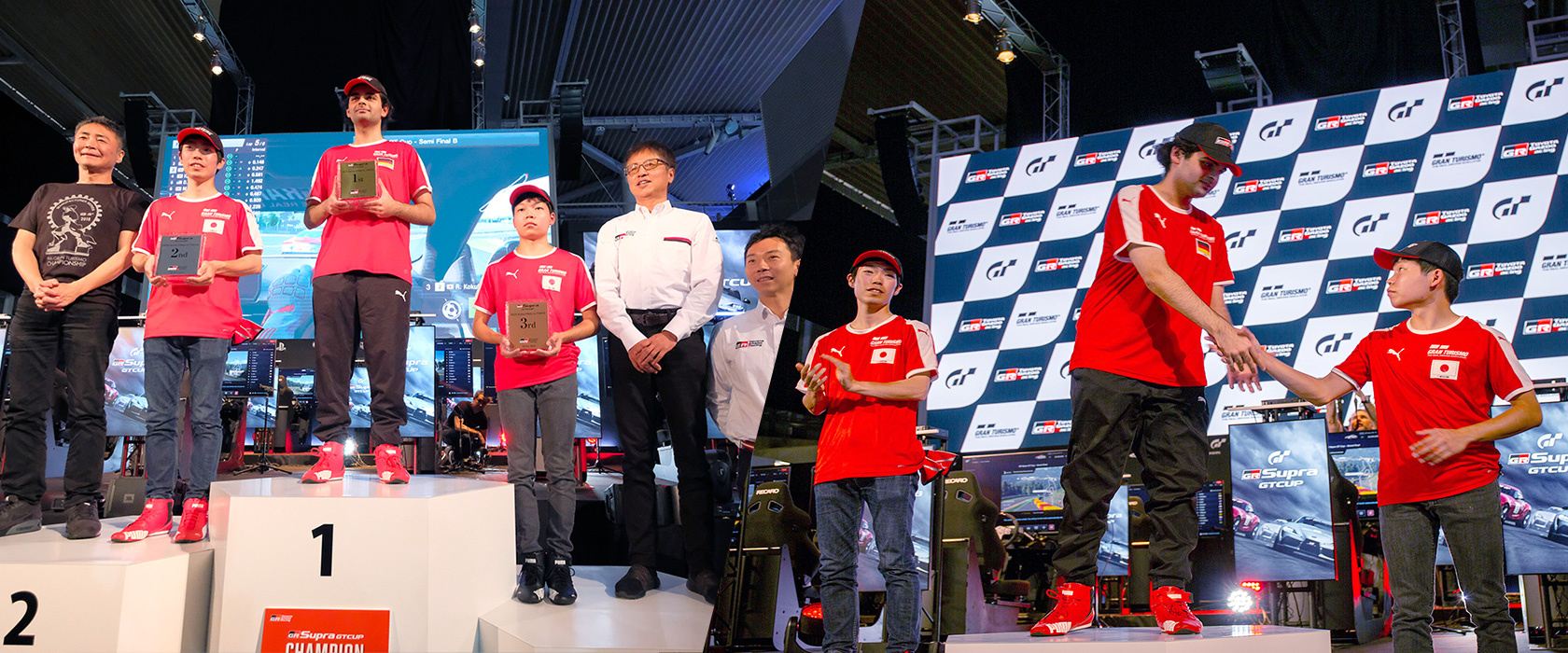 Awarding ceremony Top 3 players