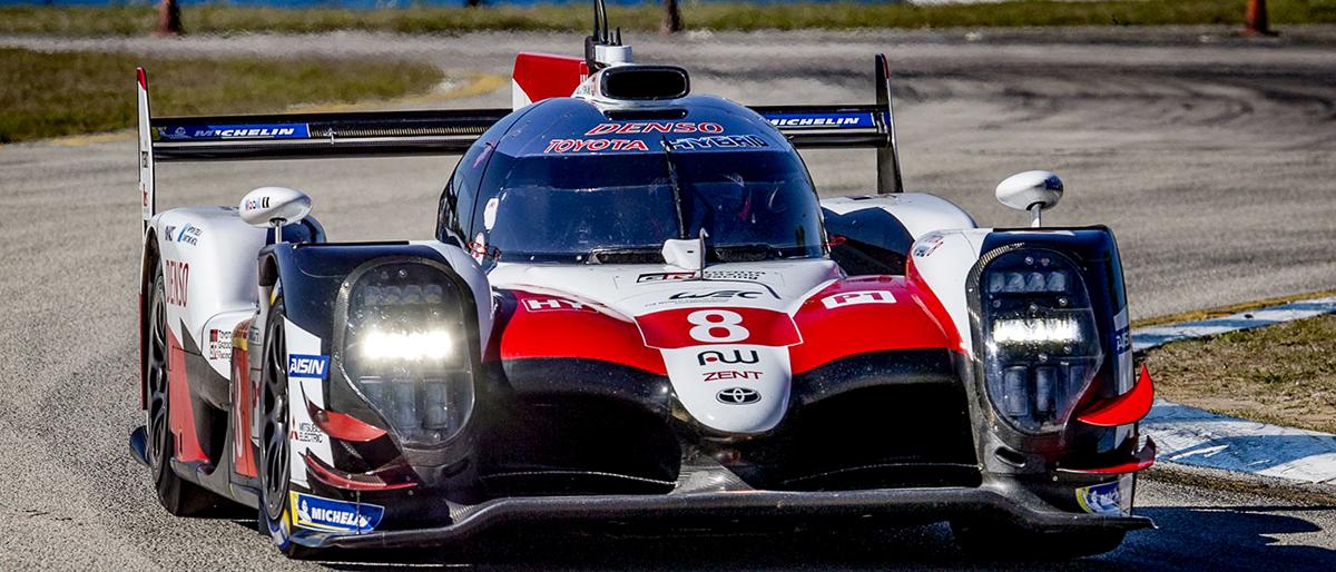 TS050 HYBRID #8 challenges the 1000 Miles of Sebring.