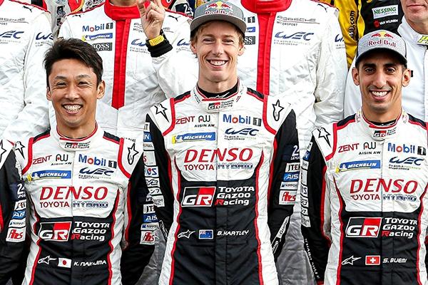 Kazuki Nakajima, Brendon Hartley, Sébastien Buemi