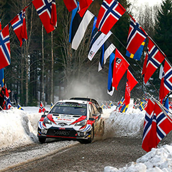 2019 WRC Round 2 Rally Sweden Day2