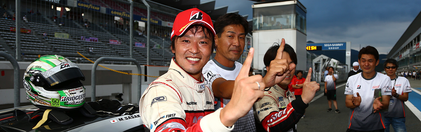佐々木雅弘選手がポールトゥウィンで今シーズン2勝目を獲得