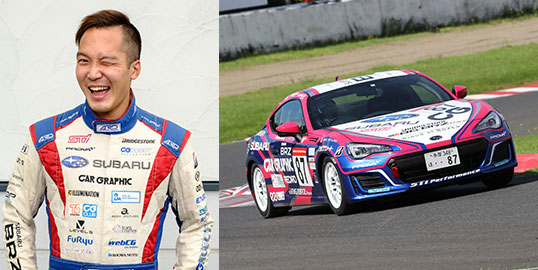 No.087 久保 凜太郎 / CG ROBOT BRZ BS / CG ROBOT RACING TEAM