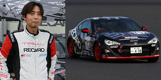 No.712 岡田 重憲/トライアルxレカロ86/TEAM TRIAL RECARO 86/BRZ
