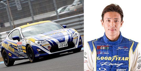 車輌名：GY RACING 86／選手名：平中 克幸（PRO）