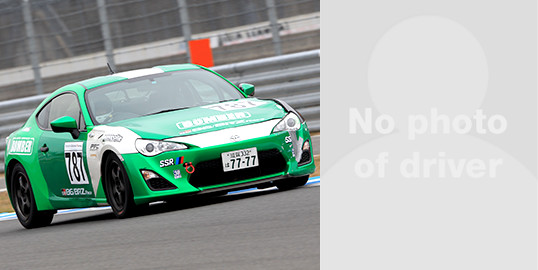 車輌名：オートサービス　ボンバー　86／選手名：上野　浩（CLUB）