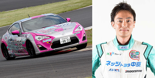 車輌名：N中京エリア86小牧BS86／選手名：河村 直樹（CLUB）