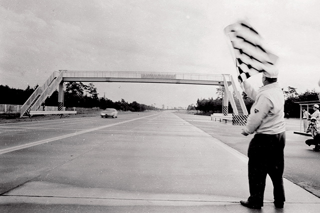 スピードトライアルの様子