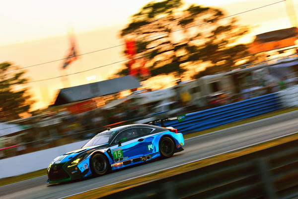 セブリング12時間レースに参戦した3GT RacingのLEXUS RC F GT3 15号車