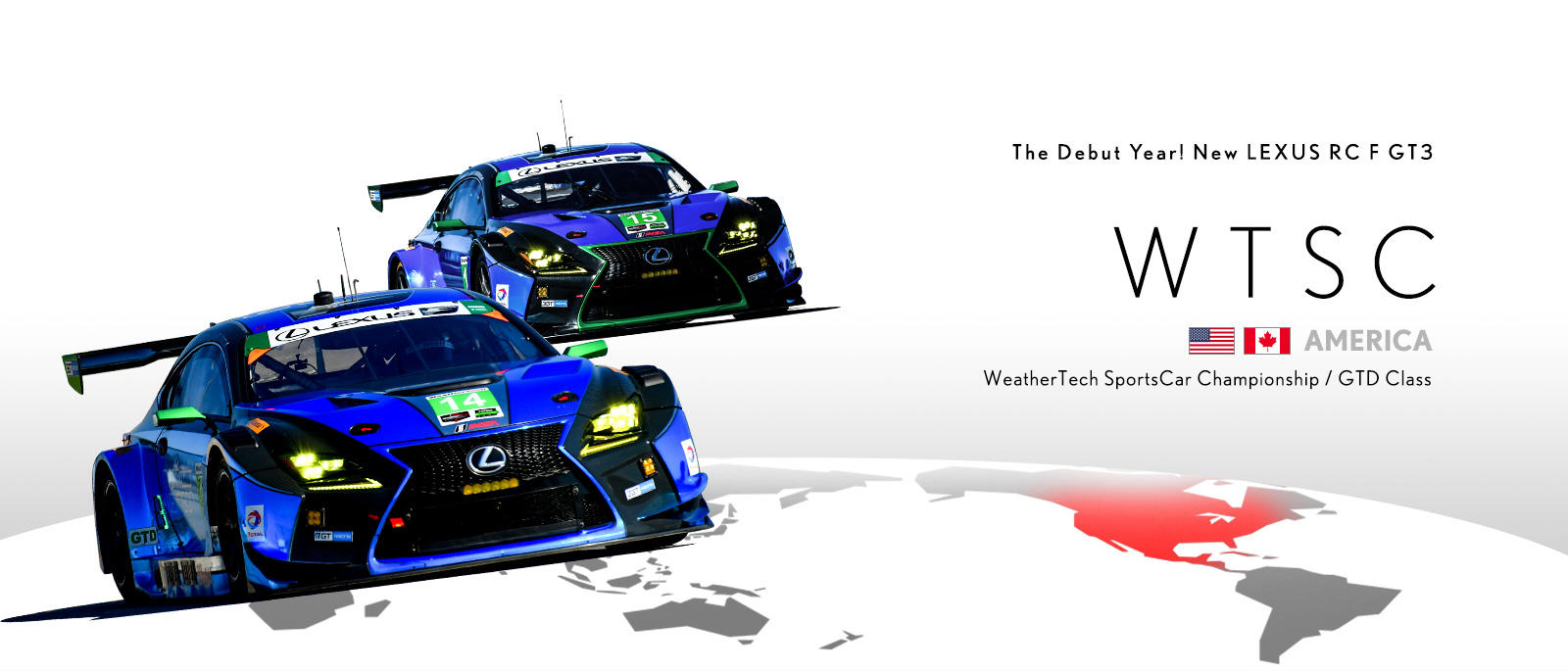 WTSC（GTD Class）〜アメリカの伝統シリーズで健闘 終盤戦はトップ10の常連となる〜 | The Debut Year! New LEXUS RC F GT3