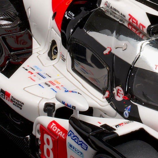 TS050 HYBRIDモデルカー