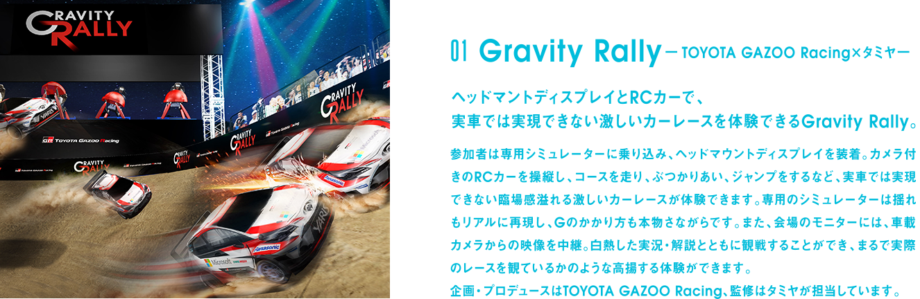 01 Gravity Rally - TOYOTA GAZOO Racing × タミヤ -
