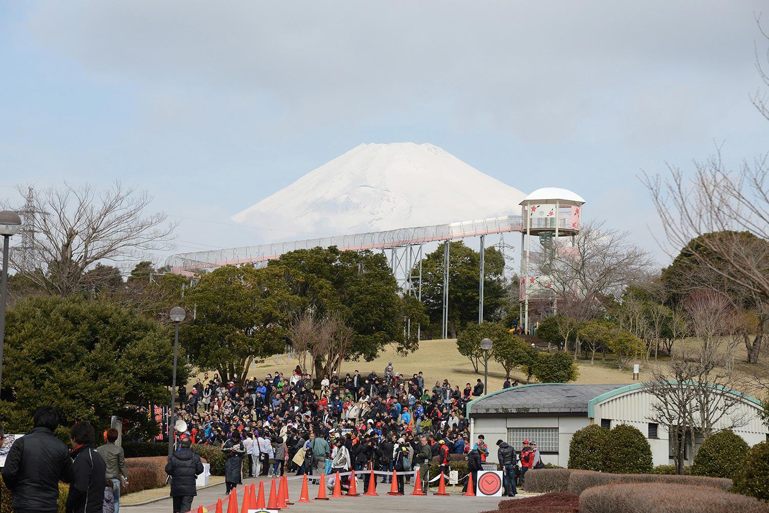 2017年の富士山すそのラウンドの様子（裾野市運動公園）