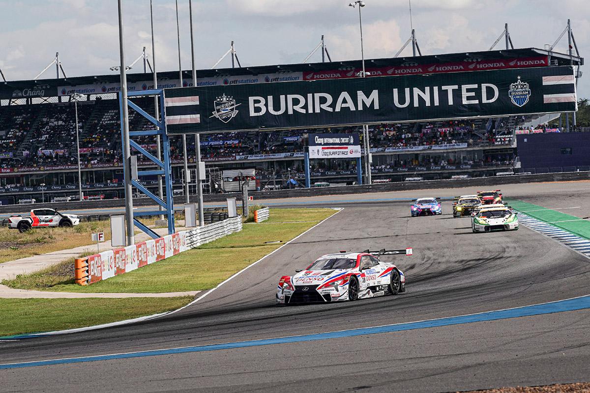 2018年のSUPER GT 第4戦の様子