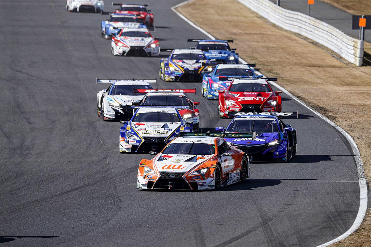 SUPER GT オートポリス戦の様子