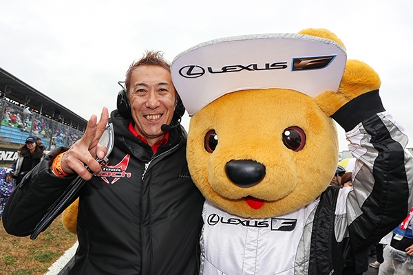 レクサス くま吉 マッハ号の監督と一緒に@ SUPER GT 2019年 第1戦（開幕戦）岡山