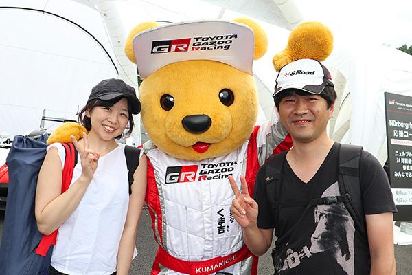 トヨタ くま吉 & ルーキー @ スーパー耐久 第3戦 富士SUPER TEC 24時間レース