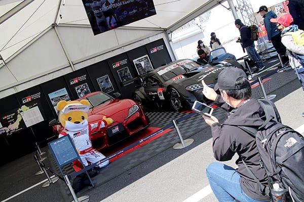 トヨタ くま吉 @ SUPER GT 2021年 第1戦（開幕戦）岡山