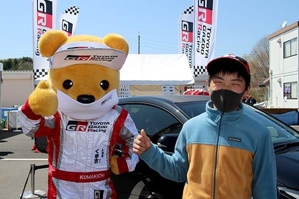 トヨタ くま吉 @ SUPER GT 2021年 第1戦（開幕戦）岡山