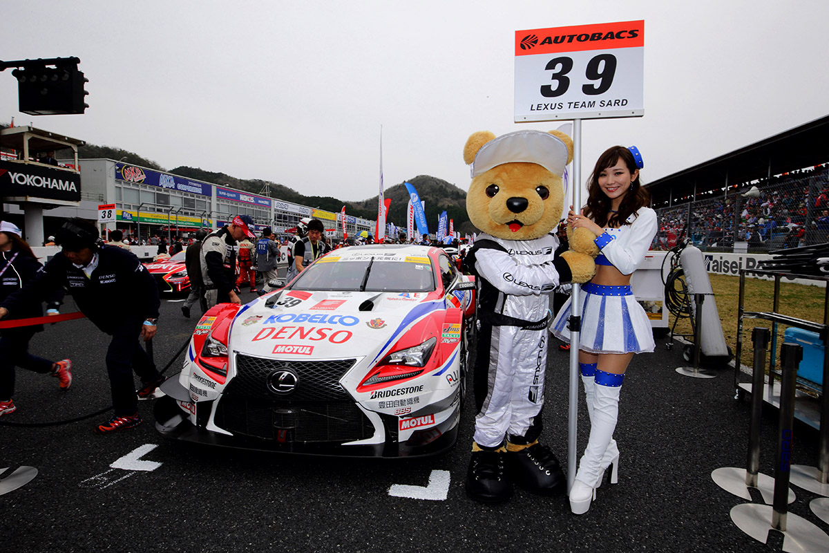 レクサス くま吉 @ SUPER GT 2016年 第1戦 岡山