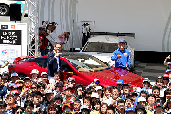 レクサス くま吉 @ SUPER GT 2017年 第2戦 富士