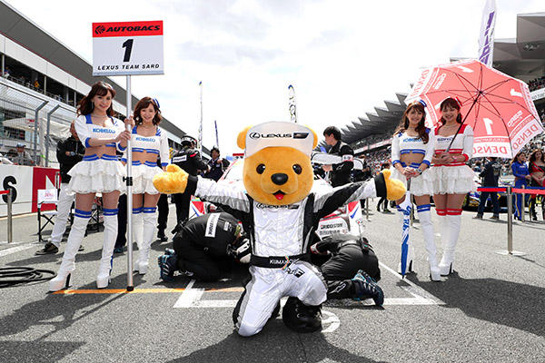 レクサス くま吉 @ SUPER GT 2017年 第2戦 富士