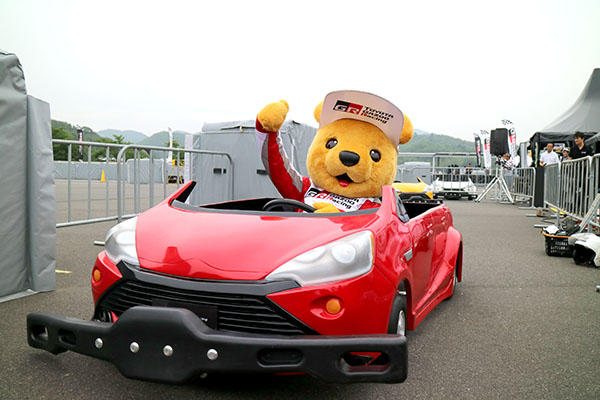 トヨタ くま吉 THE KARTに乗る@ スーパーフォーミュラ 2016年 第2戦 岡山