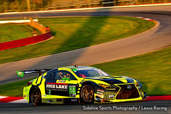 1位フィニッシュしたエイム・バッサー・サリバン 14号車