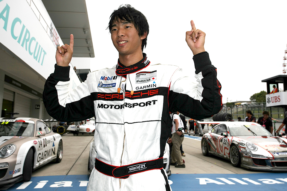 2012年ポルシェカレラカップジャパンにて RACING CAREER