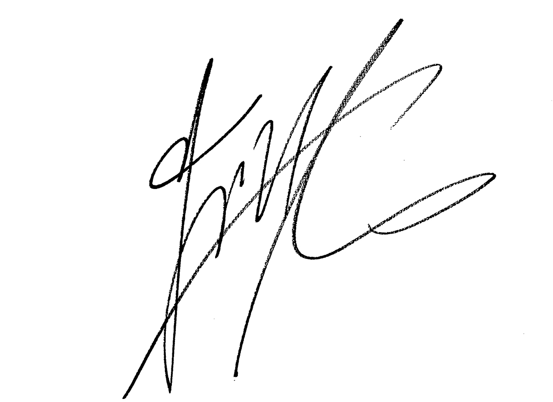 立川 祐路のサイン