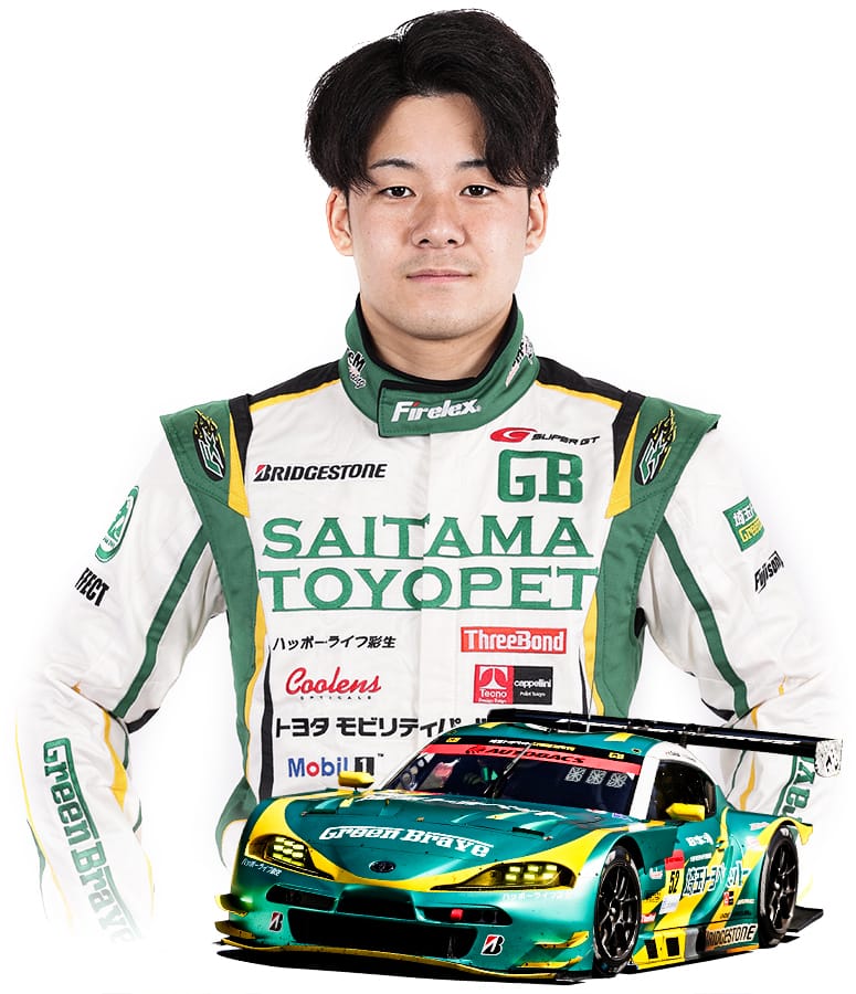 SUPER GTに参戦する川合 孝汰と参戦車両 埼玉トヨペットGB GR Supra GT 52号車