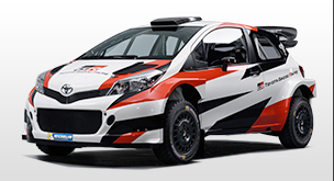 YARIS WRC テストカー