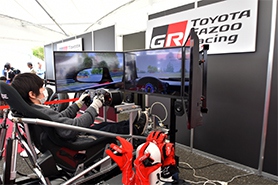 TOYOTA GAZOO Racingブースで開催された様々なイベント