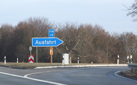 ドイツの道路の走り方
