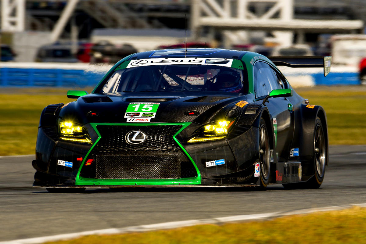 東京オートサロン2017にて世界初公開された「LEXUS RC F GT3」が1月26