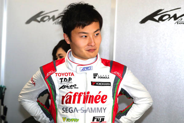 昨年の全日本F3チャンピオンのTDPドライバー 山下健太