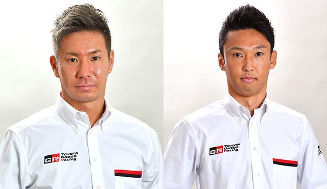 小林 可夢偉選手と中嶋 一貴選手