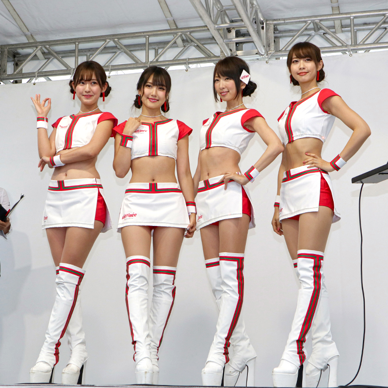 レースクイーンステージ