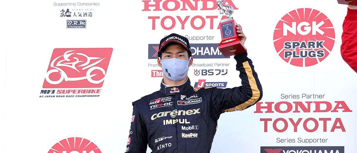 スーパーフォーミュラ 第2戦 鈴鹿で2位表彰台を獲得した平川 亮