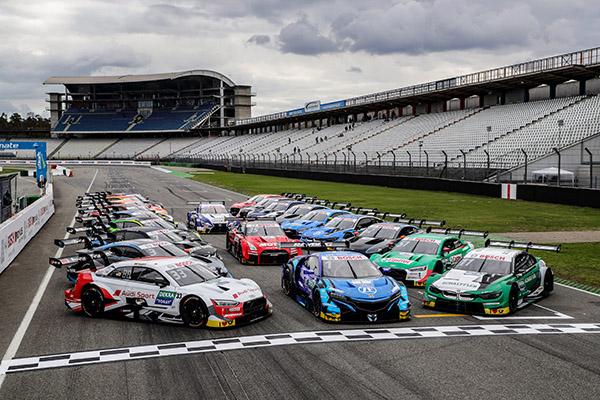 ホッケンハイムでの特別交流戦に参戦した車両