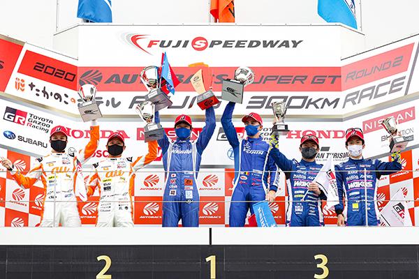 GRスープラが2-3-4位フィニッシュ
