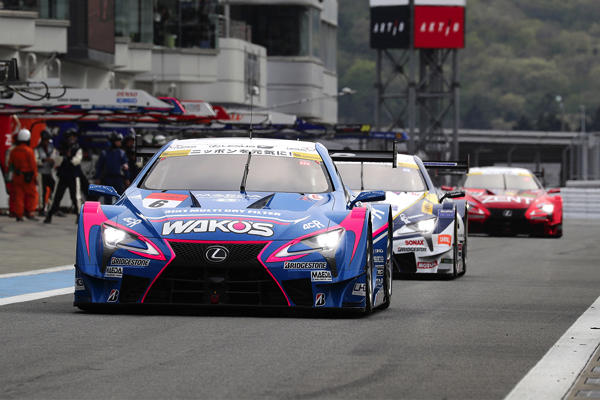 WAKO'S 4CR LC500 6号車（大嶋 和也／アンドレア・カルダレッリ）