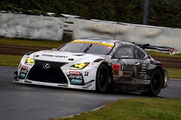 決勝レースを3位でフィニッシュしたK-tunes RC F GT3 96号車（新田 守男／阪口 晴南）