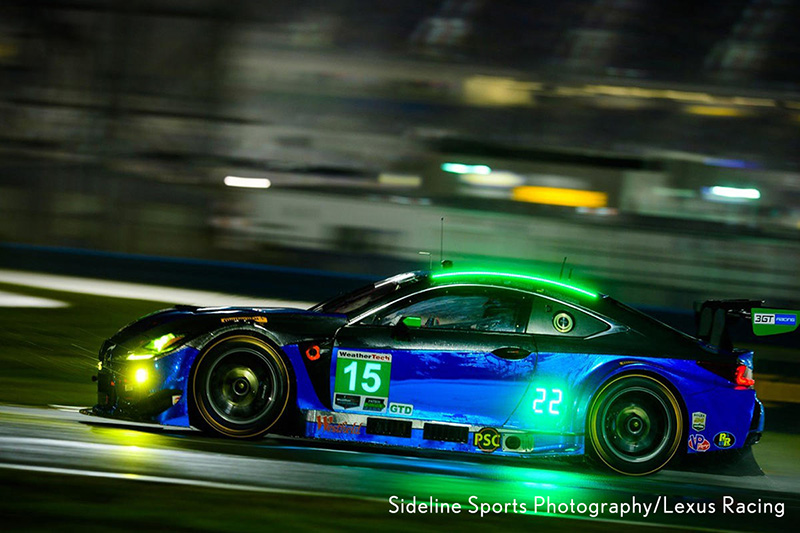 セブリング12時間レースを戦った3GT Racing LEXUS RC F GT3 15号車