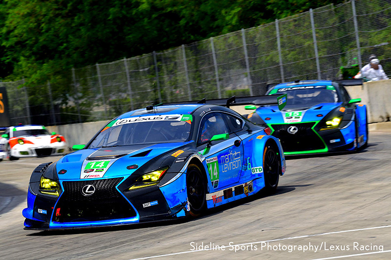 3GT Racing LEXUS RC F GT3の2台