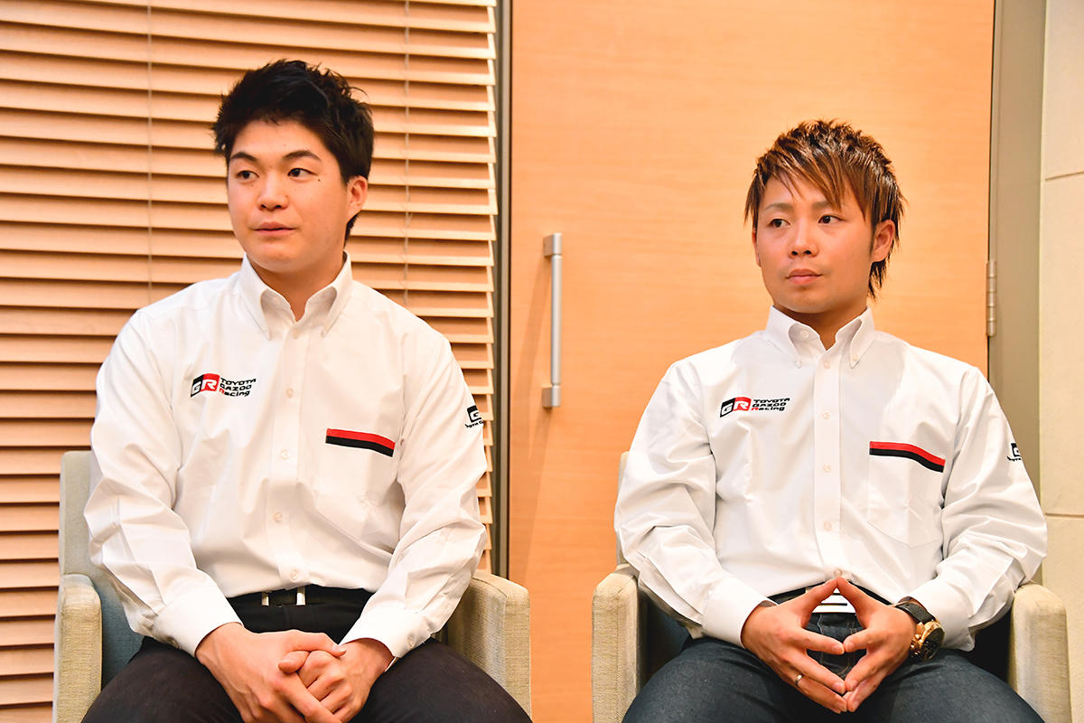 ラリーチャレンジプログラムでフィンランドラリー選手権に参戦した新井大輝と勝田貴元