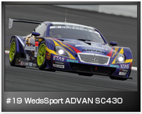 #19 WedsSport ADVAN SC430