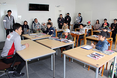 キッズ記者体験