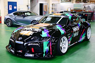 Toyota GR Supra Drift by HKS