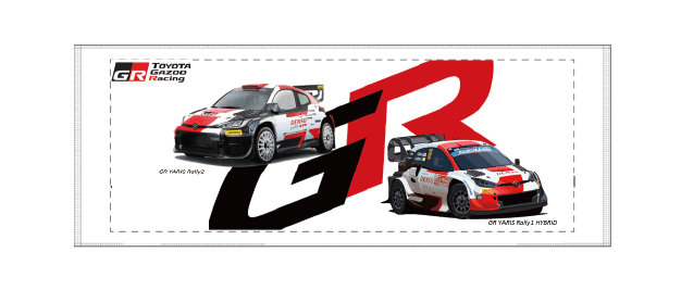 TGRスポーツタオル Rally1×Rally2