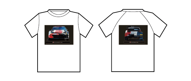 TGRオリジナルTシャツ（白）Rally1×Rally2